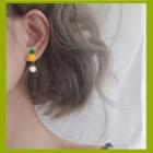 Mismatch Fruit Earring 1 Pair - As Shown In Figure - One Size