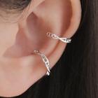 Perforated Ear Cuff 1 Pair - As Shown In Figure - One Size