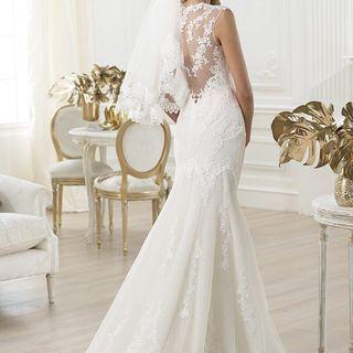 Lace Mermaid Wedding Gown