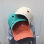 Mable Leaf Embroidered Baseball Cap