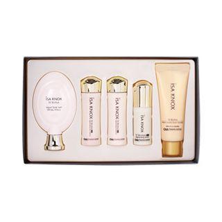 Isa Knox - Tervina Repair Base Sun Special Set: Repair Base Sun Spf46 Pa++ 50ml + Lx Regenerating Skin Softener 25ml + Emulsion 25ml + Serum 10ml + Repair Creamy Foam Cleanser 40ml 5pcs