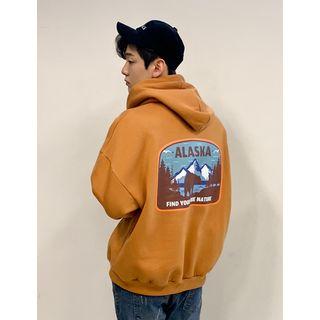 Alaska Oversized Printed Hoodie