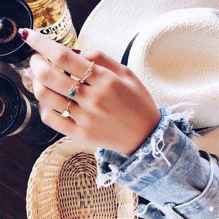 Alloy Star / Heart Ring (various Designs)