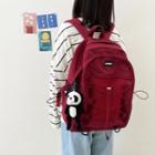 Nylon Lettering Backpack / Accessory / Set