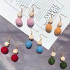 Geometric Bobble Drop Earring