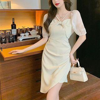 Irregular Mini Bodycon Dress