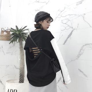 Perforated Long-sleeve Sweatshirt