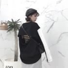 Perforated Long-sleeve Sweatshirt