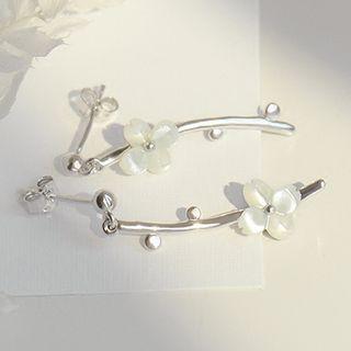 Floral Drop Earring
