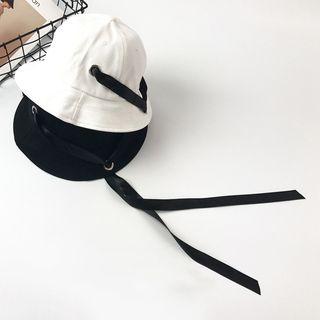 Bucket Hat With Long Strap