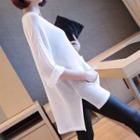 3/4 Sleeve Long Knit Top