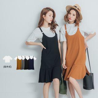 Set: Short Sleeve Tee + Dress