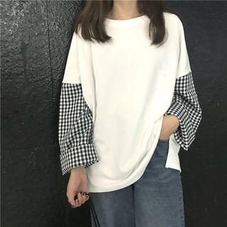 Checked Panel Long Top
