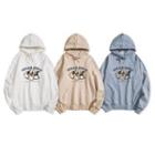 Long-sleeve Rabbit Printed Hooded Sweatshirt