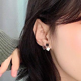 Faux Leather Earring