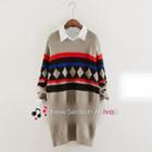 Argyle Sweater Dress