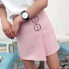 Ring Detail A-line Skirt