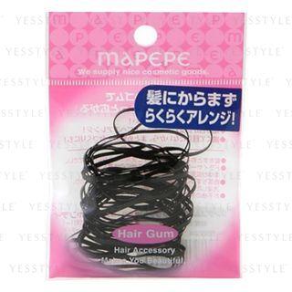 Mapepe - Ring Elastic Black 36 Pcs