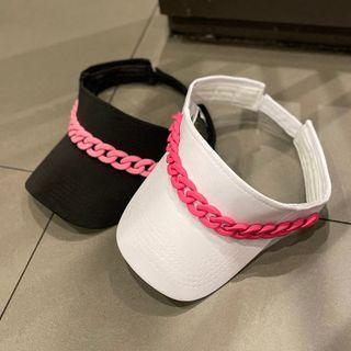 Chain-accent Sun Visor