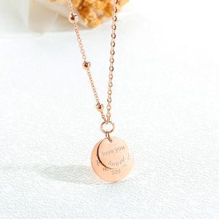Lettering Necklace 1578 - As Shown In Figure - One Size