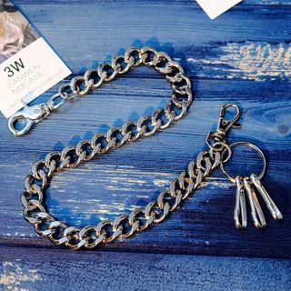 Alloy Wallet Chain Silver - One Size