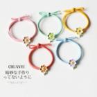 Smiley Flower Alloy Hair Tie