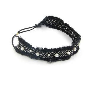 Embellished Fringed Headband
