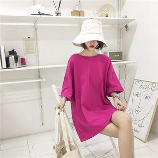 Key-hole Back Long Tee