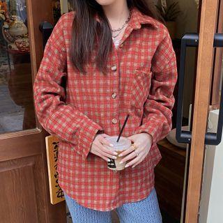 Fleece Plaid Shirt