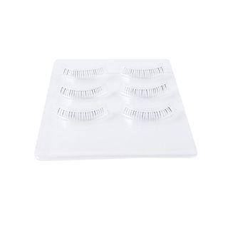 Set Of 3 : False Eyelashes 0.5cm X01 - One Size