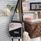 Two-tone Logo Crossbody Bag