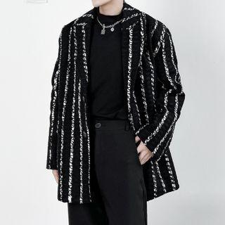 Pinstripe Woolen Blazer