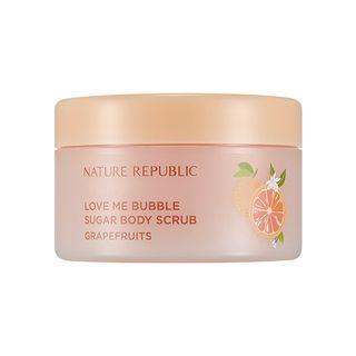 Nature Republic - Love Me Bubble Sugar Body Scrub (grapefruits) 200g 200g
