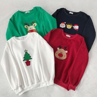 Christmas Applique Pullover (various Designs)