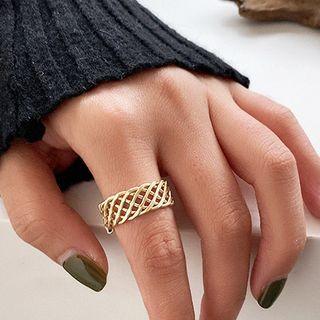 Metal Ring K31 - As Shown In Figure - One Size