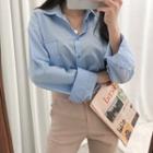 Pocket-patch Boxy Fit Shirt