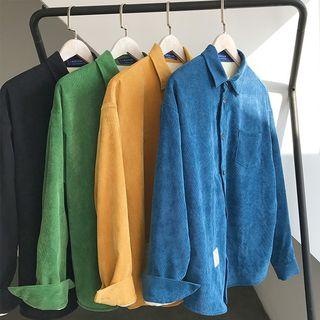 Fleece-lined Corduroy Shirt