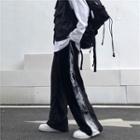 Tie Dye Panel Wide-leg Pants