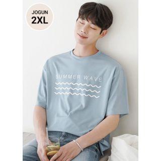 Summer Wave Printed T-shirt