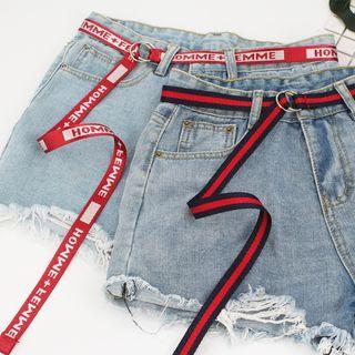 Canvas Holeless Belt (various Designs)