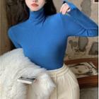 Long Sleeve High Neck T-shirt