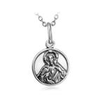 925 Sterling Silver Virgin Pendant With Necklace
