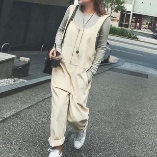 Plain Corduroy Dungaree