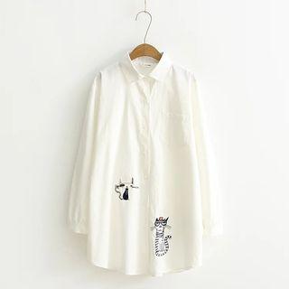 Embroidery Long Shirt