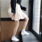 Set: Long-sleeve T-shirt + Mini Skirt