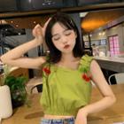 Cherry Detailed Camisole