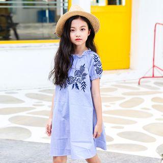 Family Matching Embroidered Short-sleeve Dress