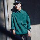 Long-sleeve Half-zip Top