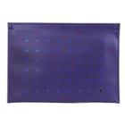 Faux-leather Pouch Purple - One Size