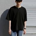 Button-detail Loose-fit T-shirt